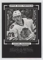 Rookie Black & White Art - Artemi Panarin