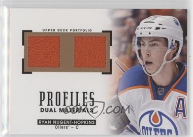 2015-16 Upper Deck Portfolio - Profiles Materials Dual Jerseys #PM2-RN - Ryan Nugent-Hopkins