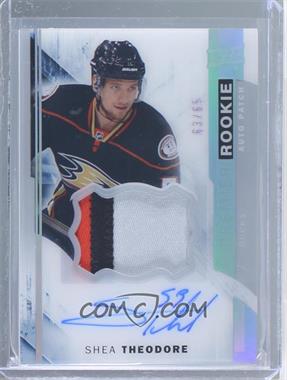 2015-16 Upper Deck Premier - [Base] - Silver Spectrum #90 - Acetate Rookie Auto-Patch - Shea Theodore /65