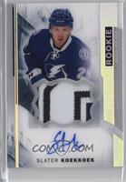 Acetate Rookie Auto-Patch - Slater Koekkoek #/65