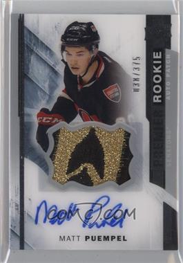 2015-16 Upper Deck Premier - [Base] #84 - Acetate Rookie Auto-Patch - Matt Puempel /375