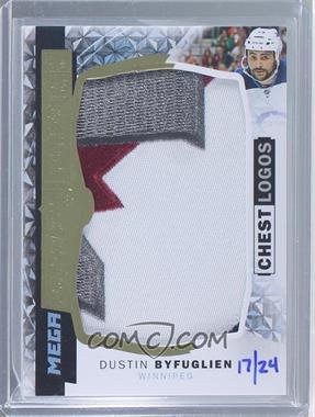 2015-16 Upper Deck Premier - Mega Patch - Chest Logos #PMP-DB - Dustin Byfuglien /24