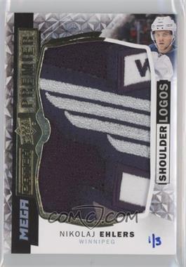 2015-16 Upper Deck Premier - Mega Patch - Shoulder Logos #PMP-NE - Nikolaj Ehlers /3