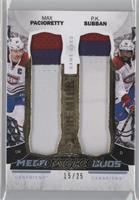 Max Pacioretty, P.K. Subban #/25