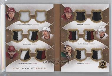 2015-16 Upper Deck The Cup - 6-Way Booklet Relics - Spectrum #6W-ARIZ - Oliver Ekman-Larsson, Shane Doan, Anthony Duclair, Max Domi, Martin Hanzal, Mike Smith /12