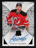 Autographed Rookie - Sergei Kalinin #/1