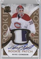 Autographed Rookie Patch - Mike Condon #/24