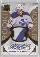 Autographed Rookie Patch - Anton Slepyshev #/24