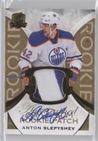 Autographed Rookie Patch - Anton Slepyshev #/24