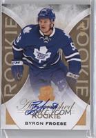 Autographed Rookie - Byron Froese #/36