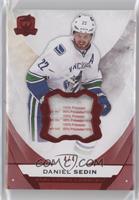 Daniel Sedin #/4