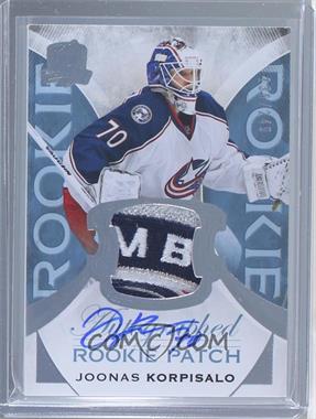 2015-16 Upper Deck The Cup - [Base] #129 - Autographed Rookie Patch - Joonas Korpisalo /249