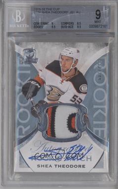 2015-16 Upper Deck The Cup - [Base] #174 - Autographed Rookie Patch - Shea Theodore /249 [BGS 9 MINT]