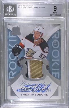 2015-16 Upper Deck The Cup - [Base] #174 - Autographed Rookie Patch - Shea Theodore /249 [BGS 9 MINT]