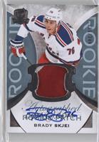 Autographed Rookie Patch - Brady Skjei #/249