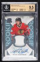 Autographed Rookie Patch - Ryan Hartman [BGS 9.5 GEM MINT] #/249