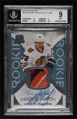 2015-16 Upper Deck The Cup - [Base] #195 - Autographed Rookie Patch - Artemi Panarin /99 [BGS 9 MINT]