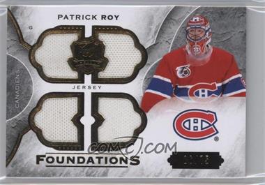 2015-16 Upper Deck The Cup - Cup Foundations Quad - Jersey #CF-PR - Patrick Roy /75