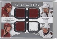 Jeremy Roenick, Martin Hanzal, Oliver Ekman-Larsson, Max Domi #/25