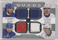 Mats Zuccarello, John Tavares, Rick Nash, Anders Lee #/25