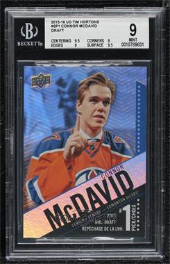 2015-16 Upper Deck Tim Hortons Collector's Series - Draft Pick Redemption #SP-1 - Connor McDavid [BGS 9 MINT]