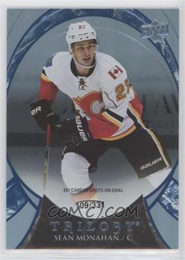 2015-16 Upper Deck Trilogy - [Base] - Blue Rainbow Foil #14 - Career Stats - Sean Monahan /331