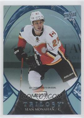 2015-16 Upper Deck Trilogy - [Base] - Blue Rainbow Foil #14 - Career Stats - Sean Monahan /331