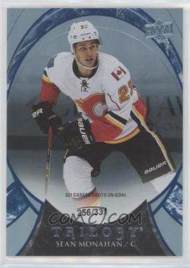 2015-16 Upper Deck Trilogy - [Base] - Blue Rainbow Foil #14 - Career Stats - Sean Monahan /331