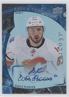 Level 3 - Rookie Premieres Autograph - Emile Poirier #/28