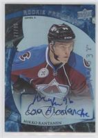 Level 3 - Rookie Premieres Autograph - Mikko Rantanen #/96