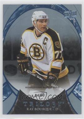 2015-16 Upper Deck Trilogy - [Base] - Blue Rainbow Foil #96 - Career Stats - Ray Bourque /60