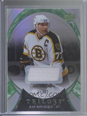 2015-16 Upper Deck Trilogy - [Base] - Green Rainbow Foil #96 - Debut Year - Ray Bourque /79