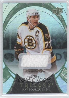 2015-16 Upper Deck Trilogy - [Base] - Green Rainbow Foil #96 - Debut Year - Ray Bourque /79