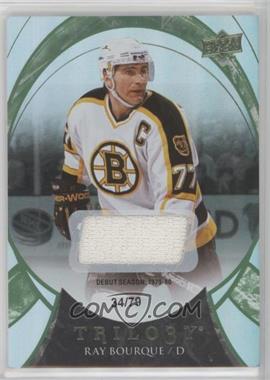 2015-16 Upper Deck Trilogy - [Base] - Green Rainbow Foil #96 - Debut Year - Ray Bourque /79