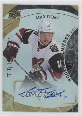 2015-16 Upper Deck Trilogy - [Base] #140 - Level 2 - Rookie Premieres Autograph - Max Domi /499