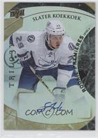 Level 2 - Rookie Premieres Autograph - Slater Koekkoek #/499