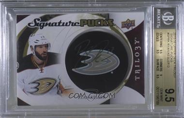 2015-16 Upper Deck Trilogy - Signature Pucks - Primary Logos #SP-RK - Ryan Kesler [BGS 9.5 GEM MINT]