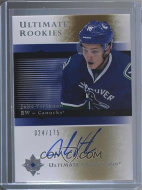 2015-16 Upper Deck Ultimate Collection - 2005-06 Ultimate Rookies - Autographs #05-JV - Tier 2 - Jake Virtanen /175