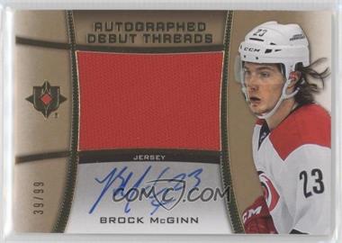 2015-16 Upper Deck Ultimate Collection - Autographed Debut Threads #ADT-BM - Brock McGinn /99