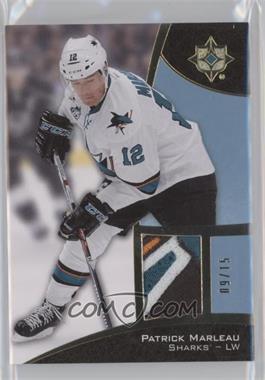 2015-16 Upper Deck Ultimate Collection - [Base] - Gold Patch #33 - Patrick Marleau /15