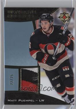 2015-16 Upper Deck Ultimate Collection - [Base] - Gold Patch #70 - Ultimate Rookies Patch - Matt Puempel /25