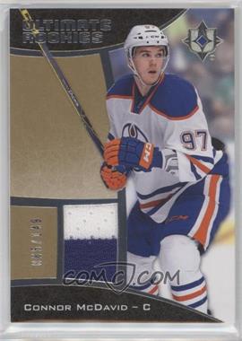 2015-16 Upper Deck Ultimate Collection - [Base] - Silver Jersey #109 - Ultimate Rookies - Connor McDavid /149