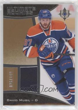 2015-16 Upper Deck Ultimate Collection - [Base] - Silver Jersey #76 - Ultimate Rookies - David Musil /149