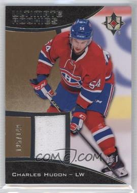 2015-16 Upper Deck Ultimate Collection - [Base] - Silver Jersey #96 - Ultimate Rookies - Charles Hudon /149 [Noted]