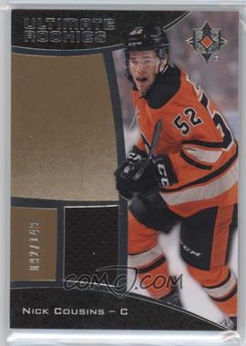 2015-16 Upper Deck Ultimate Collection - [Base] - Silver Jersey #98 - Ultimate Rookies - Nick Cousins /149