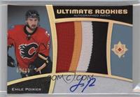 Ultimate Rookies Auto Patch - Emile Poirier #/10