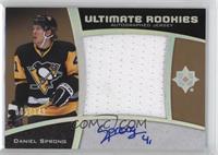 Ultimate Rookies Auto Jersey - Tier 1 - Daniel Sprong #/149