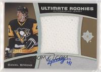 Ultimate Rookies Auto Jersey - Tier 1 - Daniel Sprong #/149