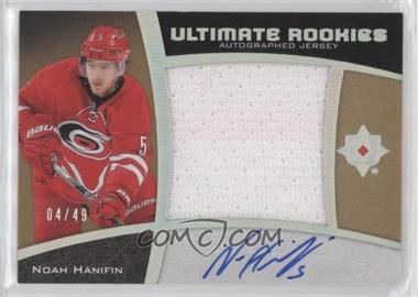 2015-16 Upper Deck Ultimate Collection - [Base] - Spectrum Silver Autographed Jersey #115 - Ultimate Rookies Auto Jersey - Tier 2 - Noah Hanifin /49