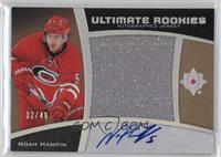 Ultimate Rookies Auto Jersey - Tier 2 - Noah Hanifin #/49